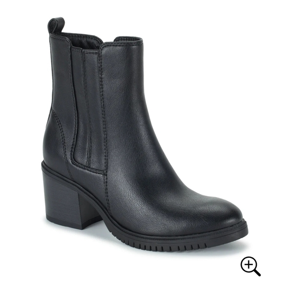 BareTraps Black Heeled Boots - Picture 1 of 6